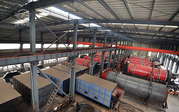每小時五噸污泥烘干機車間 每小時五噸污泥烘干機車間