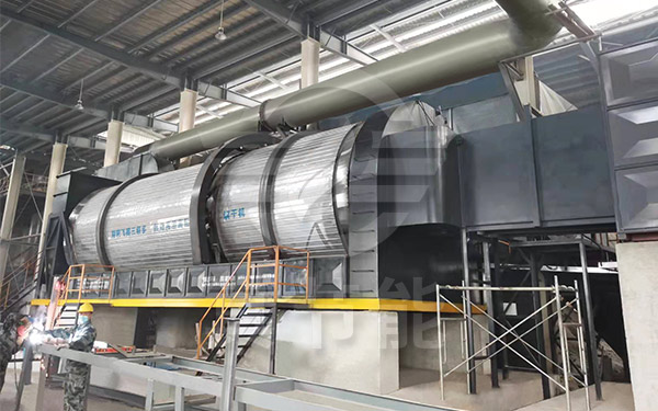 工業(yè)污泥干燥機(jī)運行現(xiàn)場 工業(yè)污泥干燥機(jī)運行現(xiàn)場