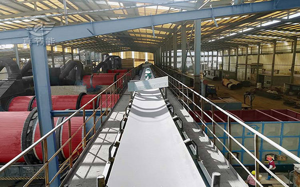 生活污泥干燥設備案例現(xiàn)場