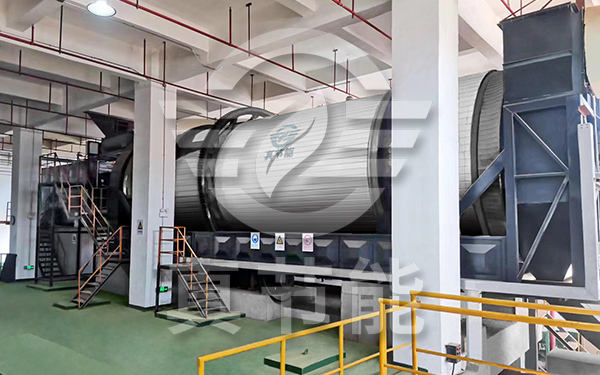 進出渣烘干設備運行現(xiàn)場